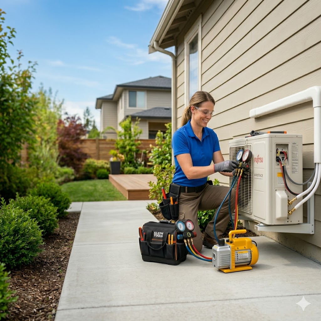 ductless mini split repair bellingham