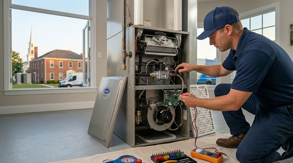 professional furnace repair Bellingham, ma