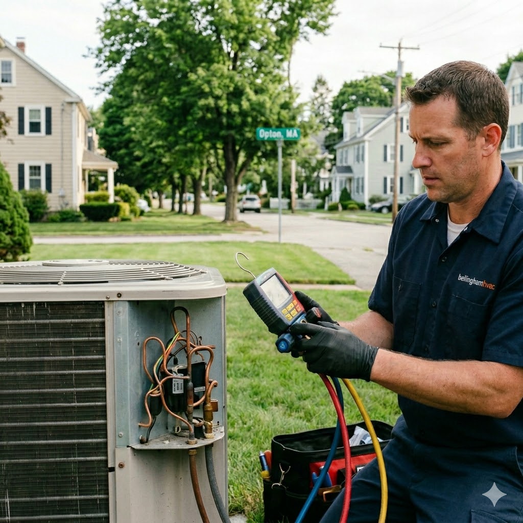 heating and cooling services in upton, ma