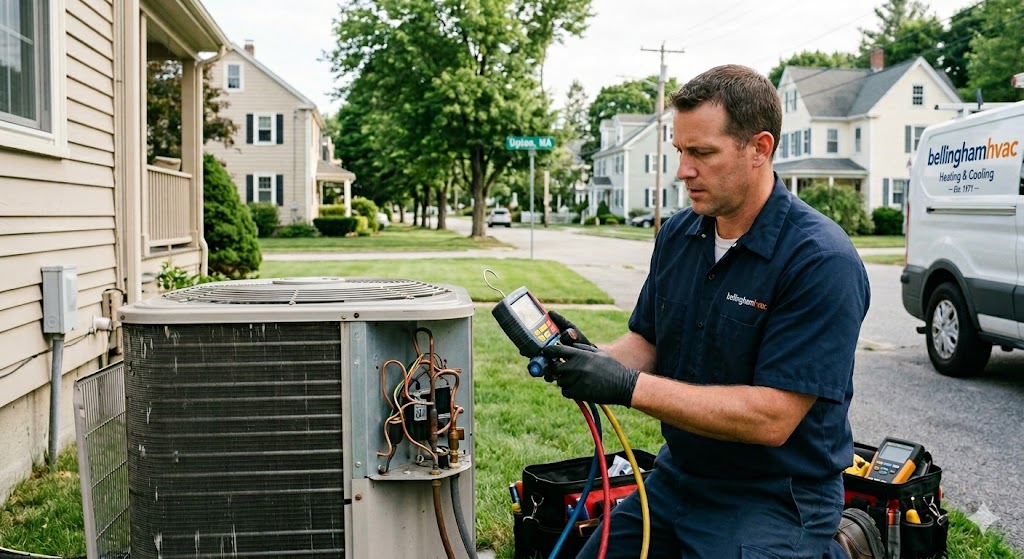 hvac service upton