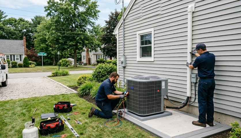 ac installation in millville ma