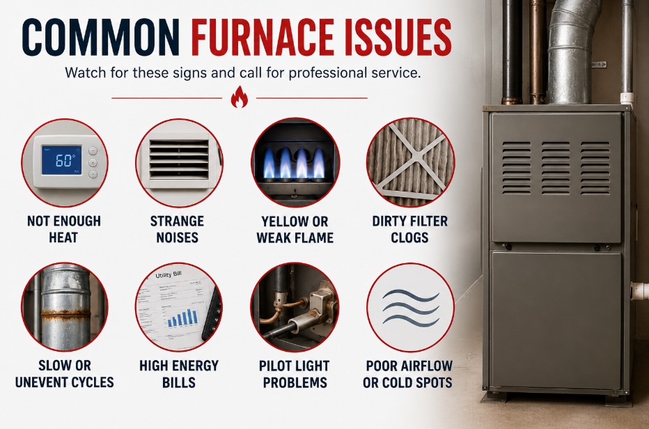 common furnace issue in bellingham ma