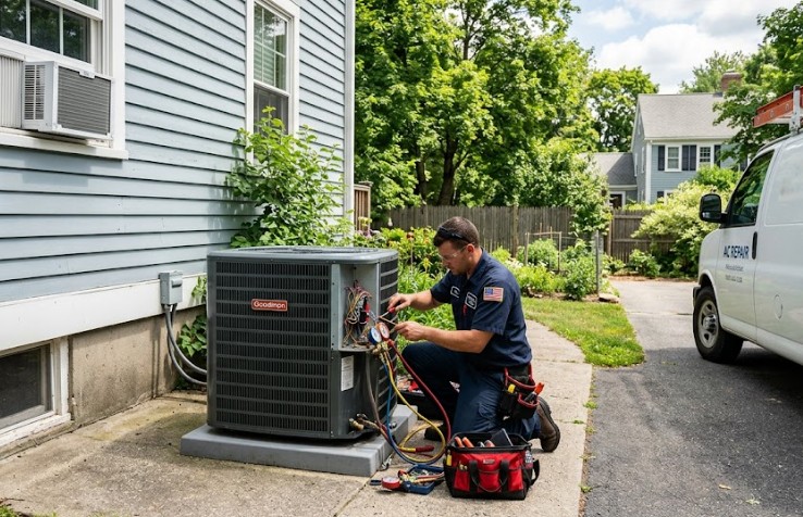 emergency ac repair holliston ma