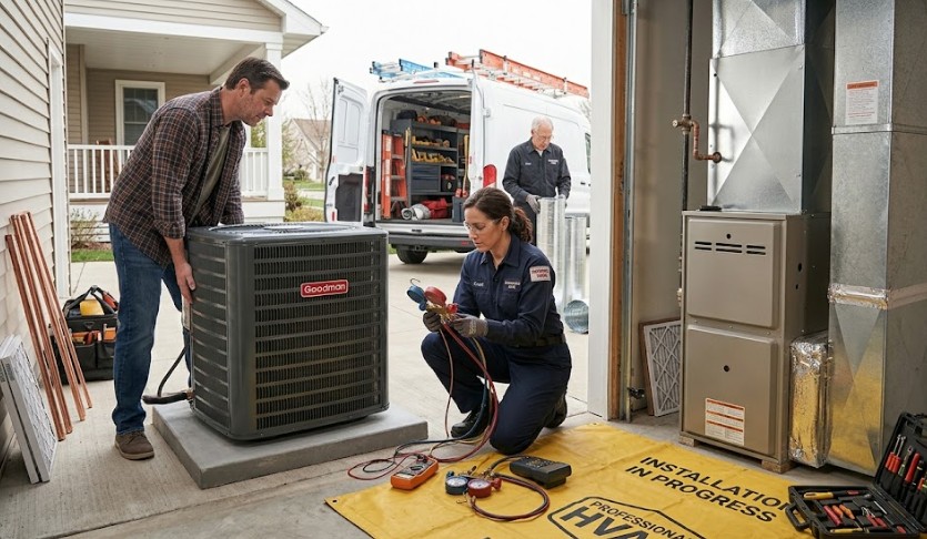 emergency hvac install and repair in holliston