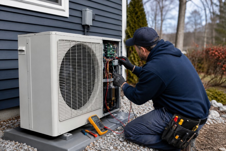 heat pump repair in bellingham ma
