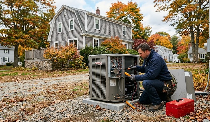 heat pump repair millville ma
