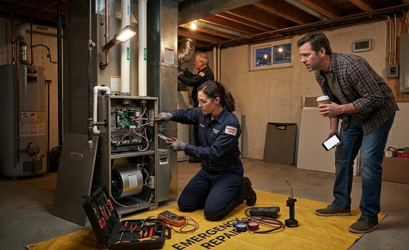 emergency hvac repair Holliston, ma