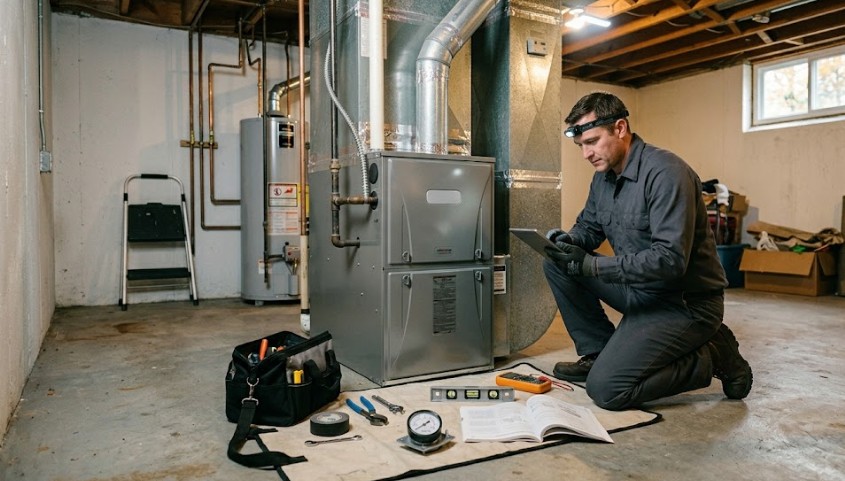 professional furnace installation bellingham ma