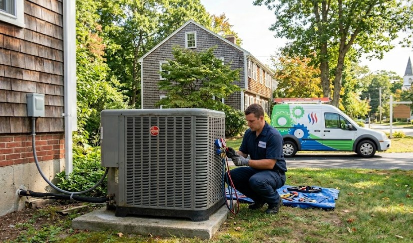 hvac contractor millis ma