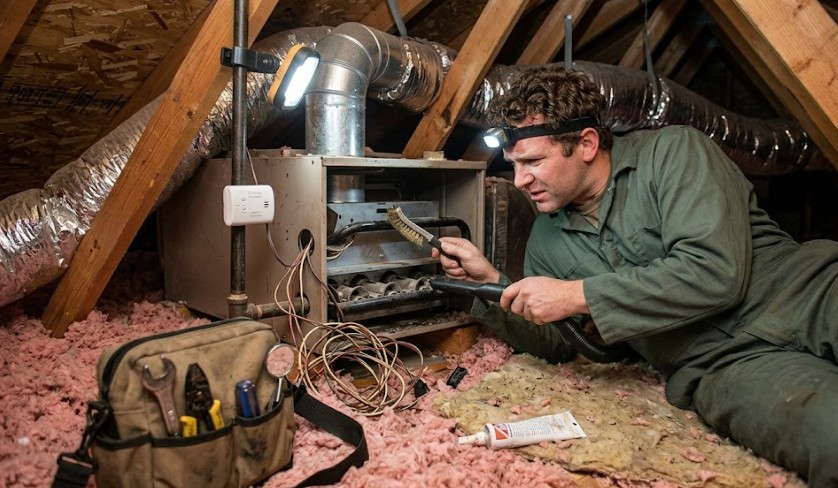 professional furnace repair in upton ma